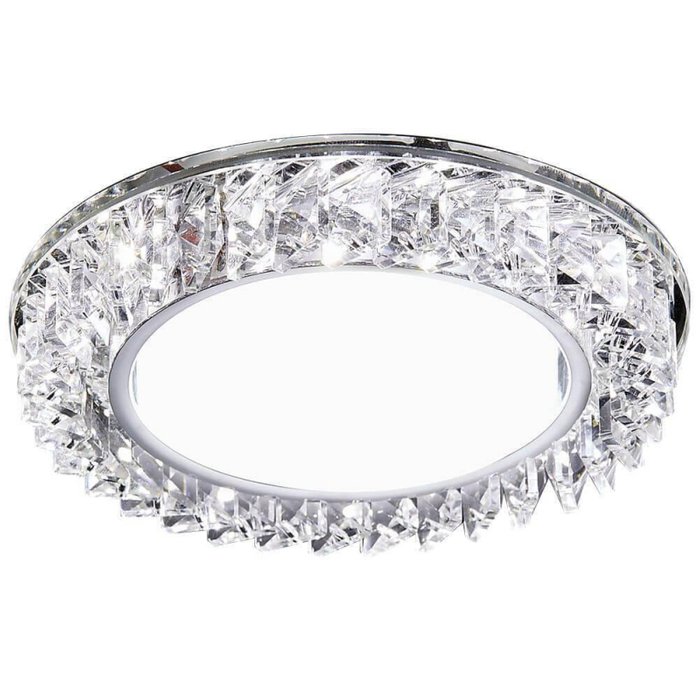 Встраиваемый светильник GX53 LED G255 CH (стекло, цвет прозрачный) Встраиваемый светильник GX53 LED G255 CH (стекло, цвет прозрачный)