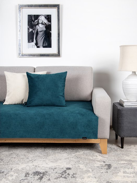 Чехол для подушки Goya темно-синего цвета - купить Чехлы для подушек по цене 828.0