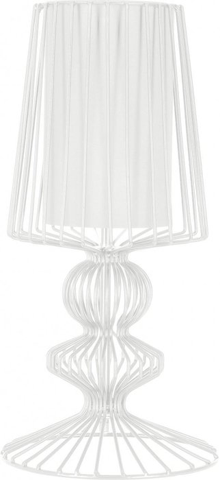 Настольная лампа  Aveiro белого цвета