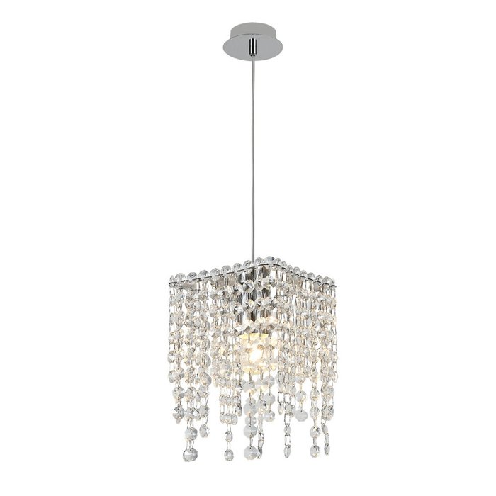 Подвесной светильник Escada Exquisite 2107/1S Chrome E27*60W Подвесной светильник Escada Exquisite 2107/1S Chrome E27*60W