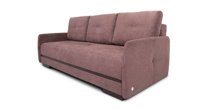 Прямой диван-кровать Марио Slim коричневого цвета - купить Прямые диваны по цене 65970.0