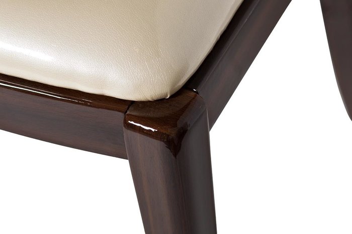 Стул коричневый из МДФ с лаковым покрытием - лучшие Обеденные стулья в INMYROOM