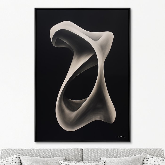 Репродукция картины Streamlined shapes, No 1, 2024г. - купить Картины по цене 24999.0