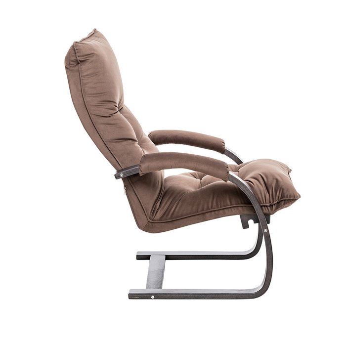 Кресло-трансформер Монако коричневого цвета  - лучшие Интерьерные кресла в INMYROOM