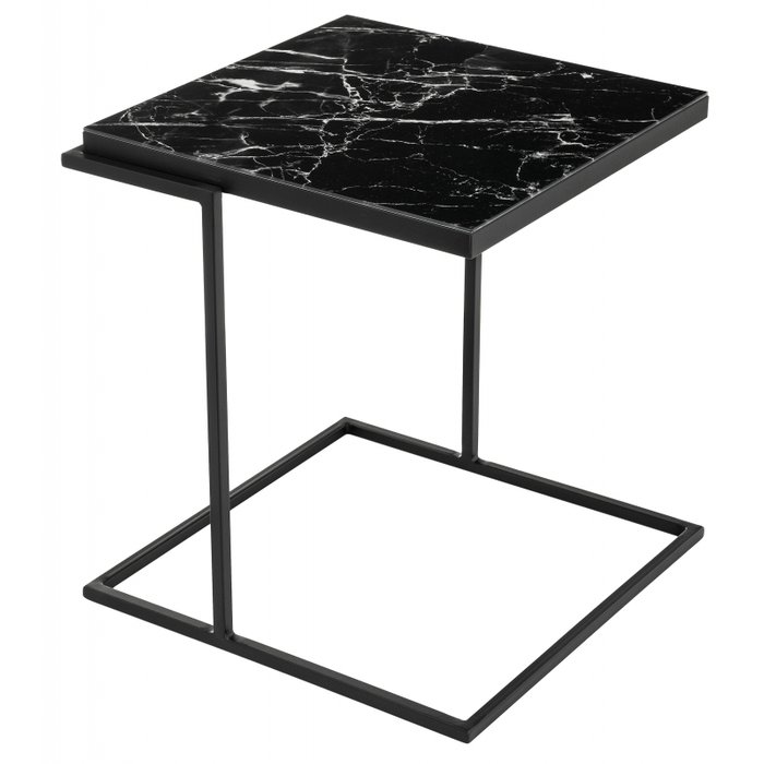 Кофейный столик Сноу черного цвета