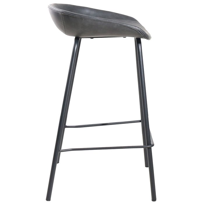 Стул полубарный Loft серого цвета - лучшие Барные стулья в INMYROOM