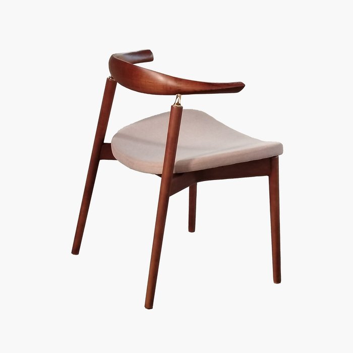 Стул Нагано коричневого цвета - лучшие Обеденные стулья в INMYROOM