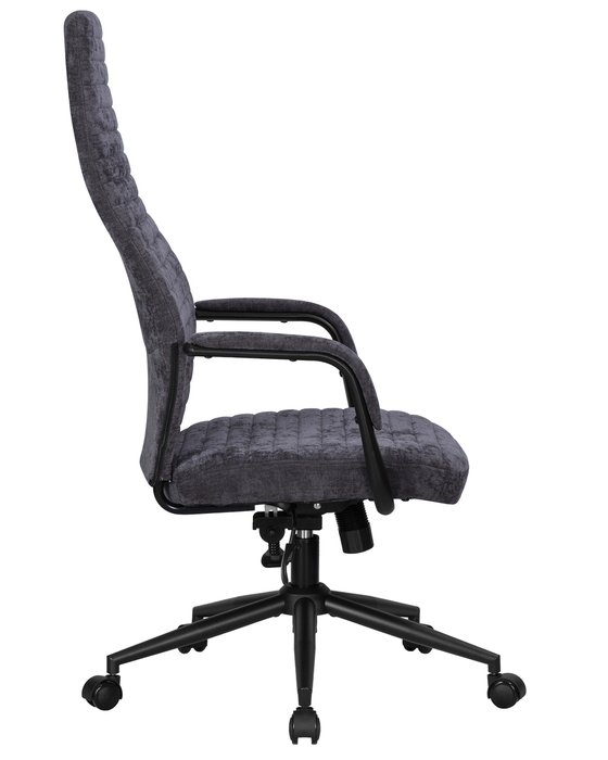 Офисное кресло для руководителей Loki антрацитового цвета - лучшие Офисные кресла в INMYROOM Офисное кресло для руководителей Loki антрацитового цвета - лучшие Офисные кресла в INMYROOM