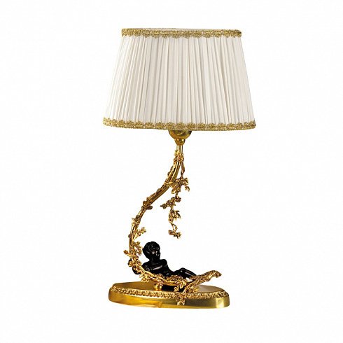 Настольная лампа OTTOCENTO L'Originale с белым абажуром 