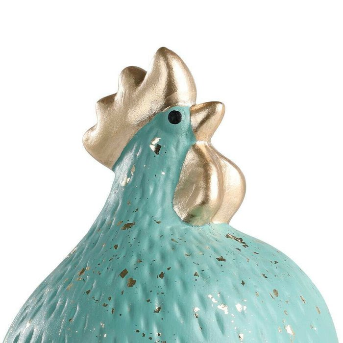 Фигурка курица Saidane зеленого цвета - лучшие Фигуры и статуэтки в INMYROOM