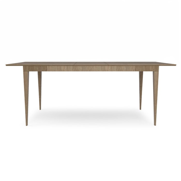 Раздвижной обеденный стол Линии 80х160 коричневого цвета - лучшие Обеденные столы в INMYROOM