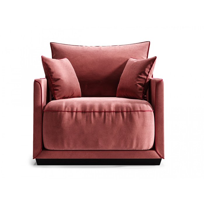 Кресло Soho красного цвета - лучшие Интерьерные кресла в INMYROOM