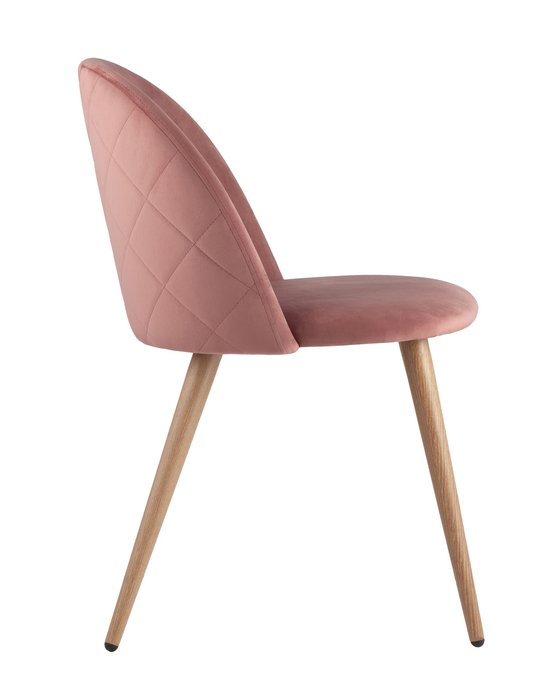 Стул Лион пыльно розового цвета - лучшие Обеденные стулья в INMYROOM