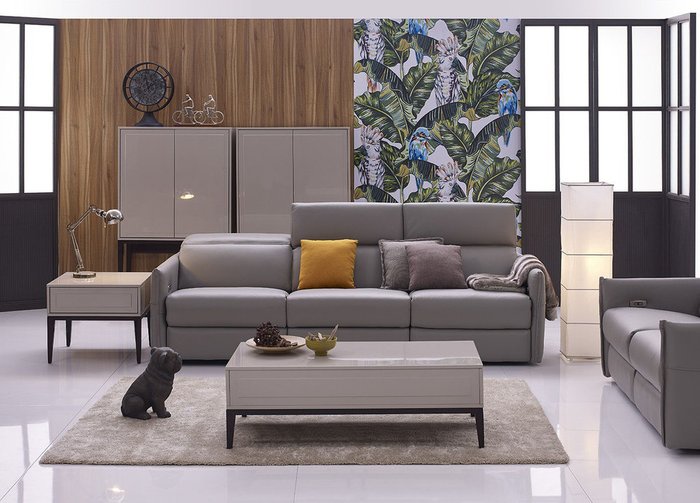 Приставной столик Marbella серо-бежевого цвета не то фото - лучшие Журнальные столики в INMYROOM Приставной столик Marbella серо-бежевого цвета не то фото - лучшие Журнальные столики в INMYROOM