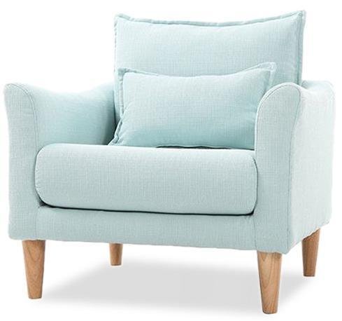 Кресло Катрин нежно голубого цвета - лучшие Интерьерные кресла в INMYROOM
