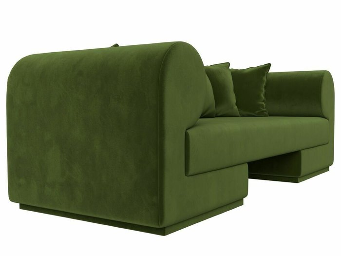 Прямой диван Кипр зеленого цвета - лучшие Прямые диваны в INMYROOM