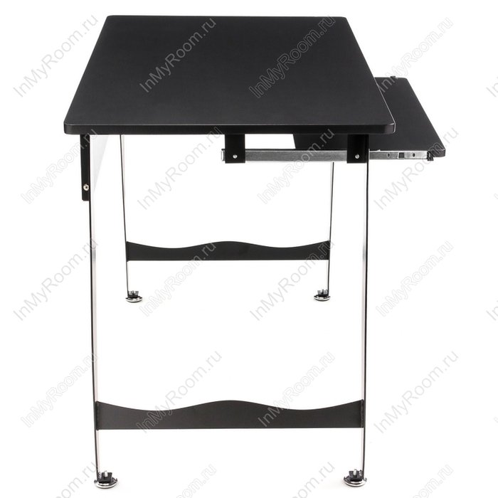 Компьютерный стол Bran черного цвета - лучшие Письменные столы в INMYROOM
