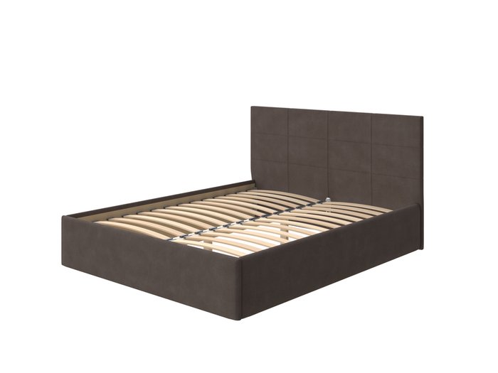 Кровать Alba Next 140х200 темно-коричневого цвета - купить Кровати для спальни по цене 21930.0