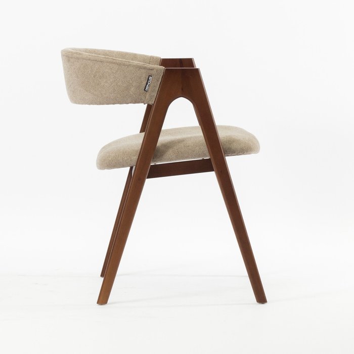 Стул Дублин Нью коричневого цвета - лучшие Обеденные стулья в INMYROOM