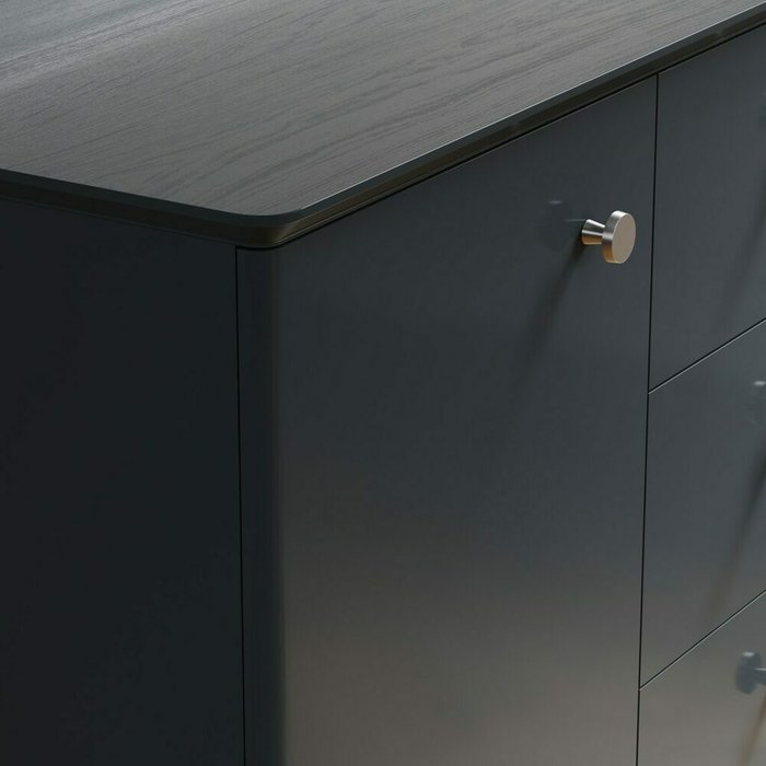 Комод Crystal CR010 черного цвета - купить Комоды по цене 87500.0 Комод Crystal CR010 черного цвета - купить Комоды по цене 87500.0