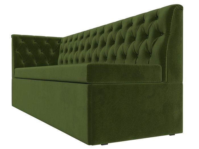 Диван-кровать Маркиз зеленого цвета с углом слева - лучшие Прямые диваны в INMYROOM