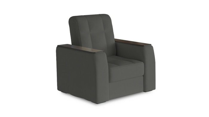 Кресло Регин темно-серого цвета - купить Интерьерные кресла по цене 19800.0