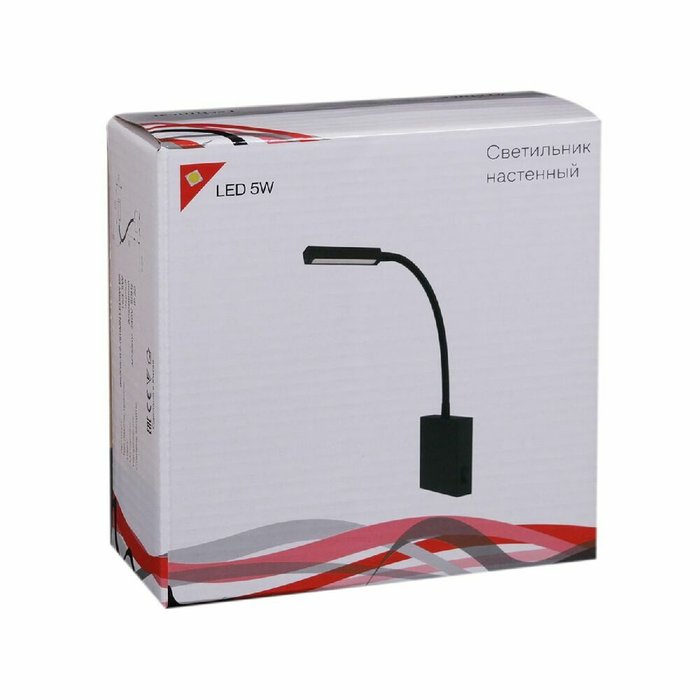 Бра 86205-9.2-001MN LED5W BK (металл, цвет черный) - лучшие Бра и настенные светильники в INMYROOM