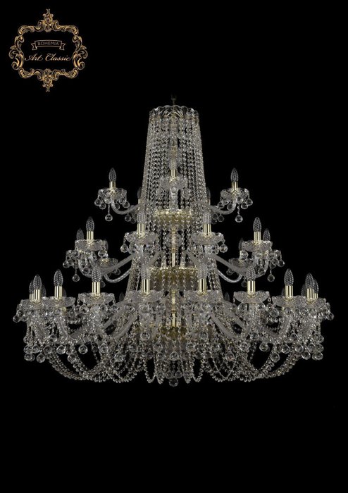 Хрустальная подвесная люстра Art Classic 46327 11.26.20+10+5.460.3d.Gd.B подсвечник Хрустальная подвесная люстра Art Classic 46327 11.26.20+10+5.460.3d.Gd.B подсвечник