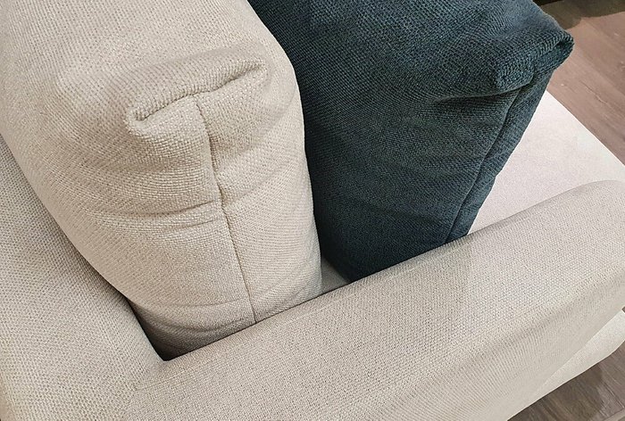 Угловой диван Леформ светло-серого цвета - купить Угловые диваны по цене 415880.0