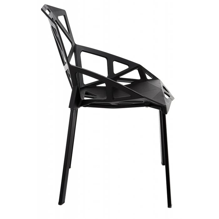 Стул One черного цвета - лучшие Обеденные стулья в INMYROOM