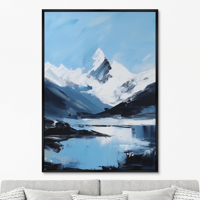 Репродукция картины Landscape collection, The peaks, No 1, 2024г. - купить Картины по цене 24999.0