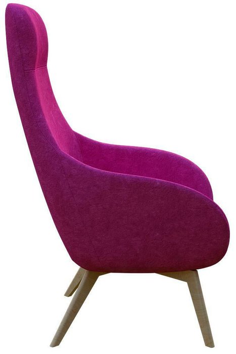 Кресло Арель малинового цвета - купить Интерьерные кресла по цене 79284.0