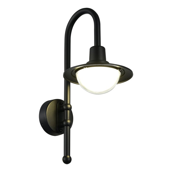 Светильник уличный настенный ST-Luce черный/Прозрачный LED 1*10W 4000K PROCHE - лучшие Шинопровод в INMYROOM Светильник уличный настенный ST-Luce черный/Прозрачный LED 1*10W 4000K PROCHE - лучшие Шинопровод в INMYROOM