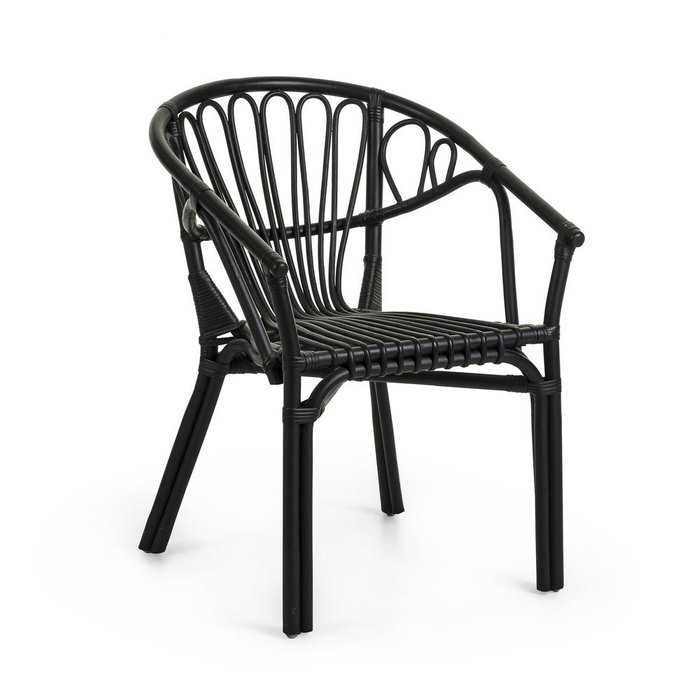 Кресло Corynn черного цвета
