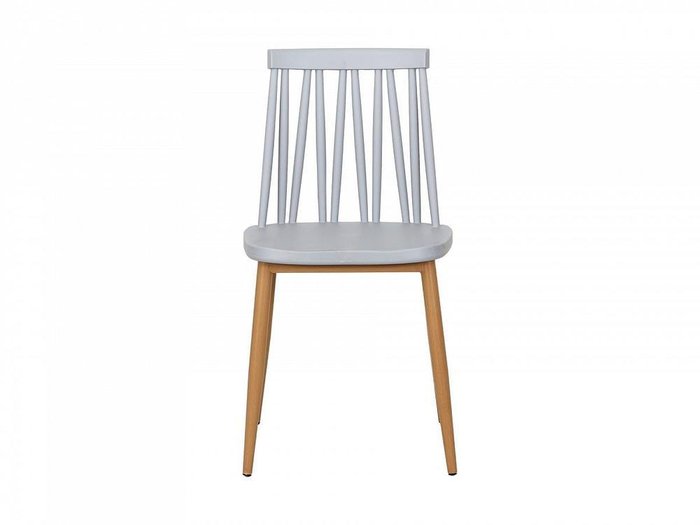 Стул Zig Zag серого цвета - купить Обеденные стулья по цене 6990.0