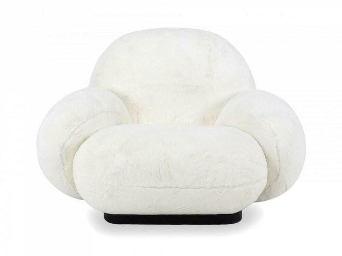 Кресло Flemming Wood белого цвета - купить Интерьерные кресла по цене 66510.0