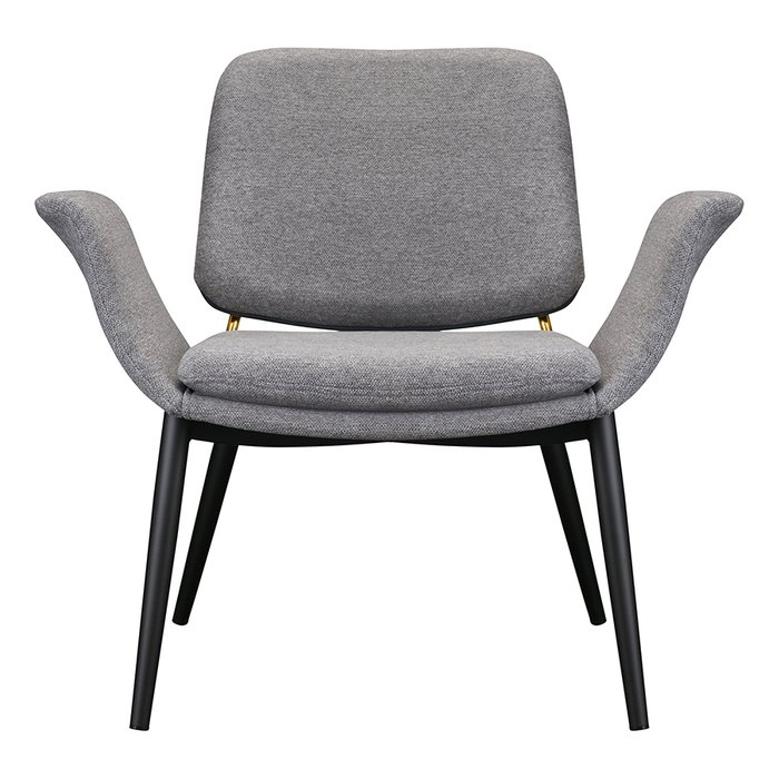 Кресло Hilde светло-серого цвета - лучшие Интерьерные кресла в INMYROOM