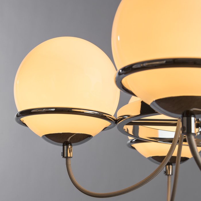 Подвесная люстра Arte Lamp Bergamo с плафонами из стекла - лучшие Подвесные люстры в INMYROOM
