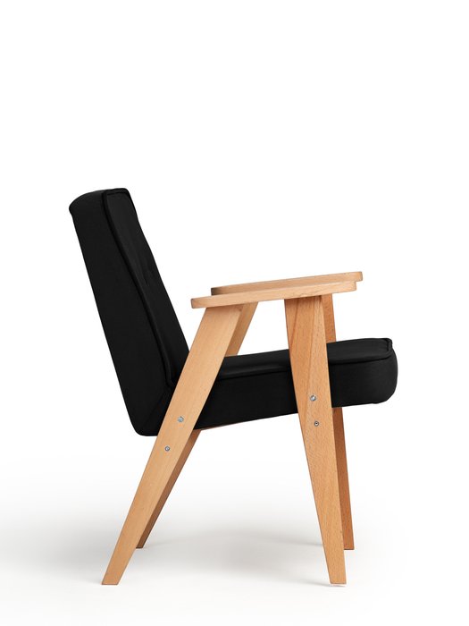 Кресло Несс черного цвета - лучшие Интерьерные кресла в INMYROOM