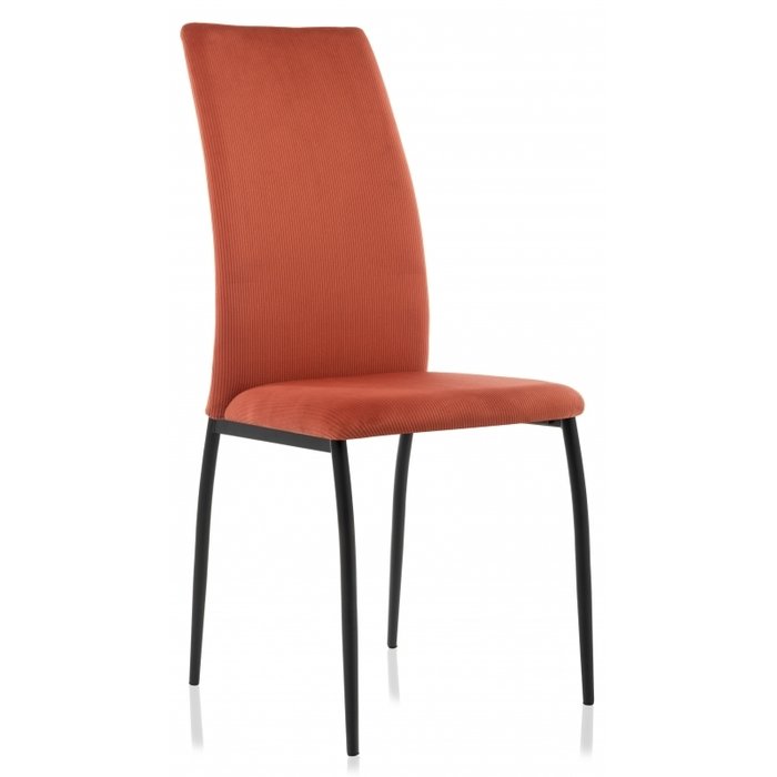 Обеденный стул Tod red / black красного цвета Обеденный стул Tod red / black красного цвета