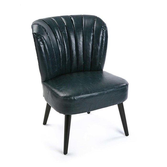 Кресло Renoir темно-синего цвета