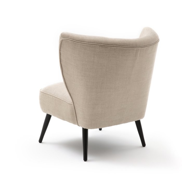 Кресло из льна Franck бежевого цвета - купить Интерьерные кресла по цене 57788.0
