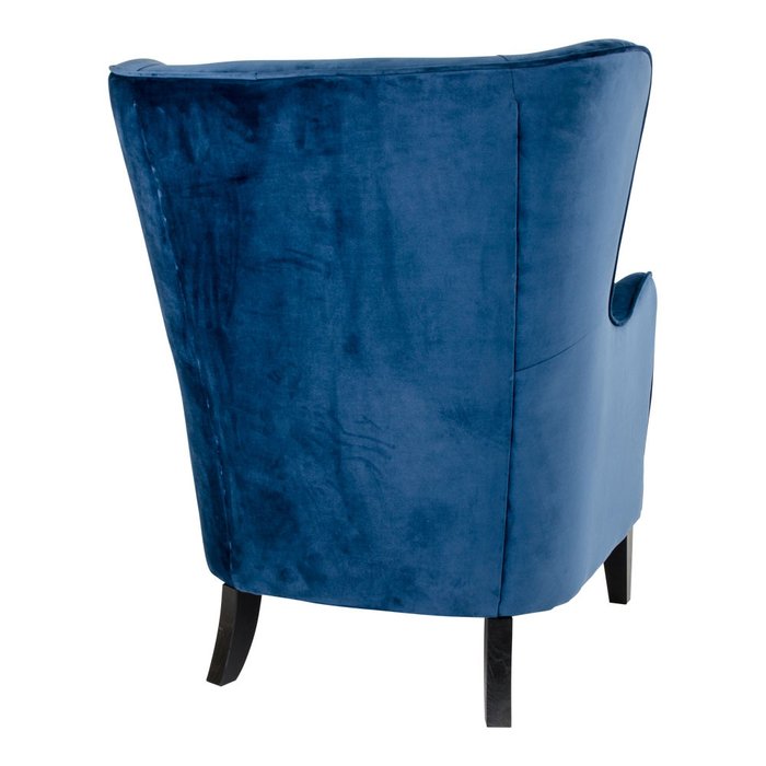 Кресло Campo синего цвета  - лучшие Интерьерные кресла в INMYROOM