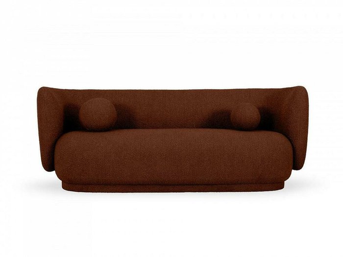 Диван Lucca коричневого цвета - купить Прямые диваны по цене 82080.0