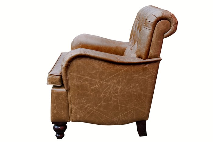 Кресло Jioso коричневого цвета - лучшие Интерьерные кресла в INMYROOM
