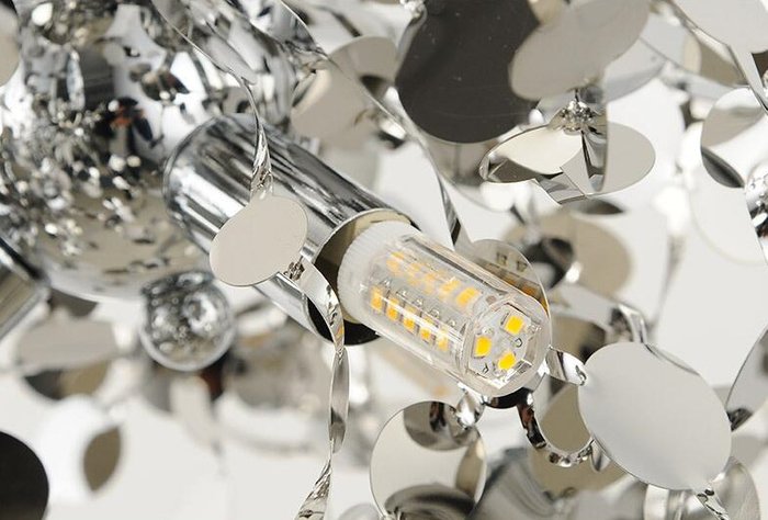 Подвесной светильник Terzani Argent цвета хром - лучшие Подвесные светильники в INMYROOM