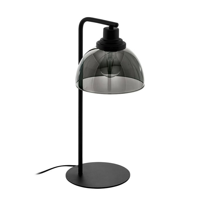 Настольная лампа Beleser с черным плафоном