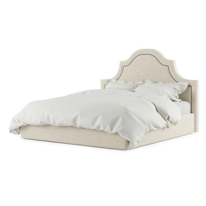 Кровать Amelia Bed с фигурным изголовьем 170х200, 180х200, 190х200