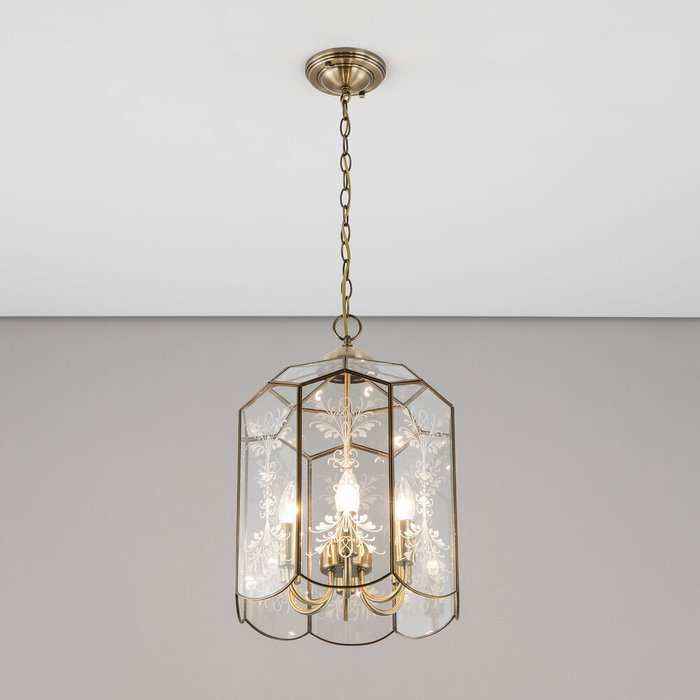 Citilux Витра-2 CL442260 Люстра подвесная витражная Бронза - купить Подвесные люстры по цене 43599 Citilux Витра-2 CL442260 Люстра подвесная витражная Бронза - купить Подвесные люстры по цене 43599