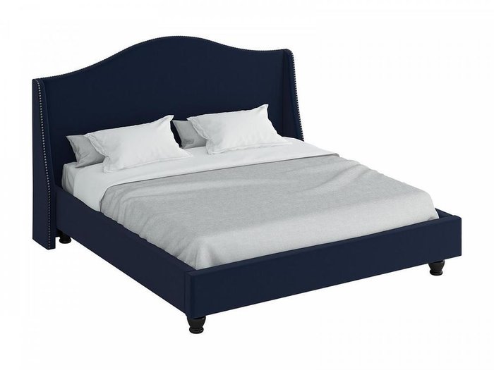 Кровать Soul темно-синего цвета 200x200 